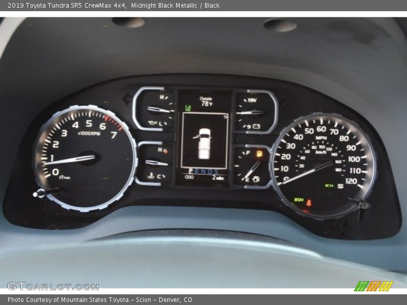  2019 Tundra SR5 CrewMax 4x4 SR5 CrewMax 4x4 Gauges