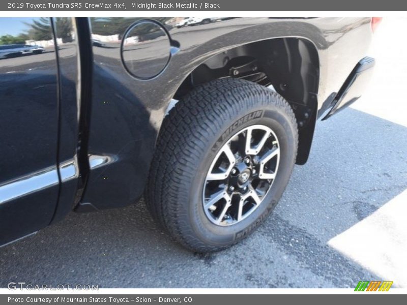Midnight Black Metallic / Black 2019 Toyota Tundra SR5 CrewMax 4x4