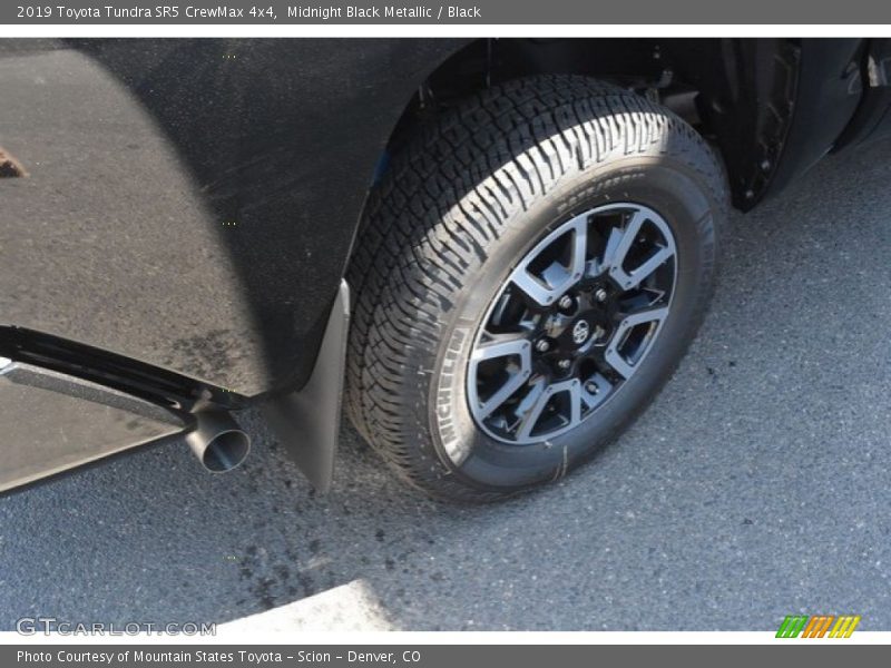 Midnight Black Metallic / Black 2019 Toyota Tundra SR5 CrewMax 4x4