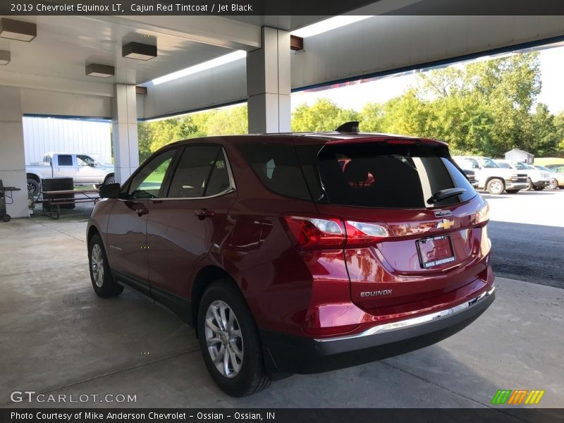 Cajun Red Tintcoat / Jet Black 2019 Chevrolet Equinox LT