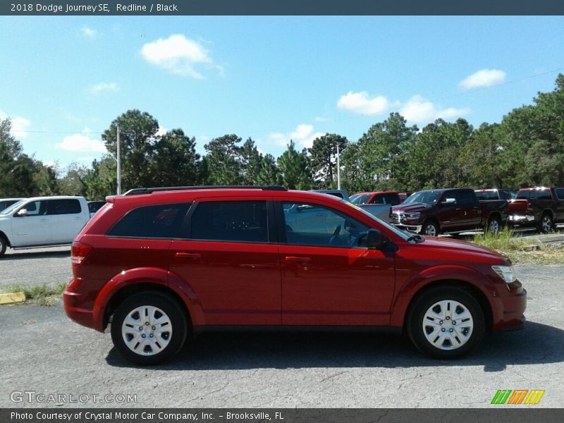 Redline / Black 2018 Dodge Journey SE