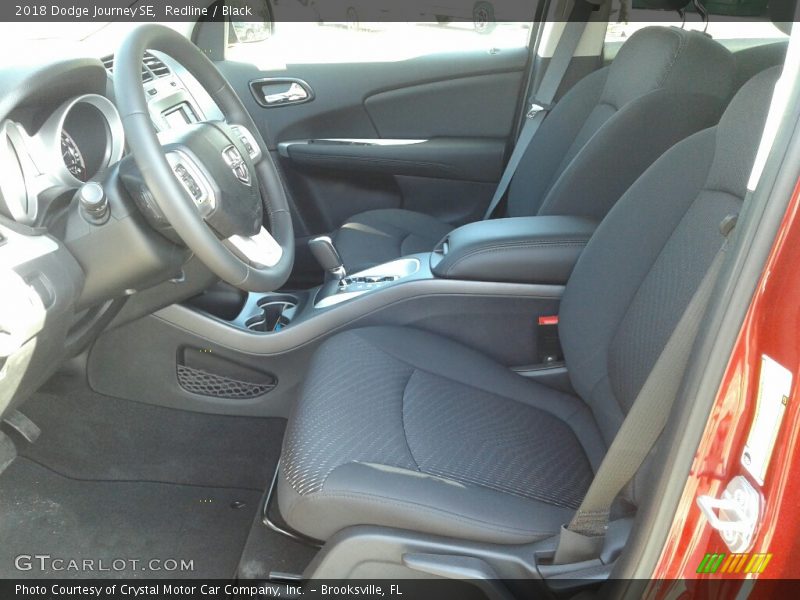 Redline / Black 2018 Dodge Journey SE
