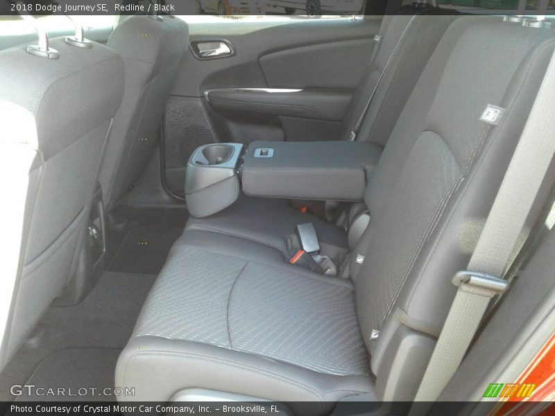 Redline / Black 2018 Dodge Journey SE