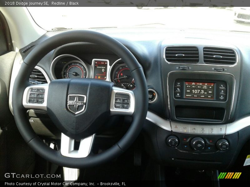 Redline / Black 2018 Dodge Journey SE
