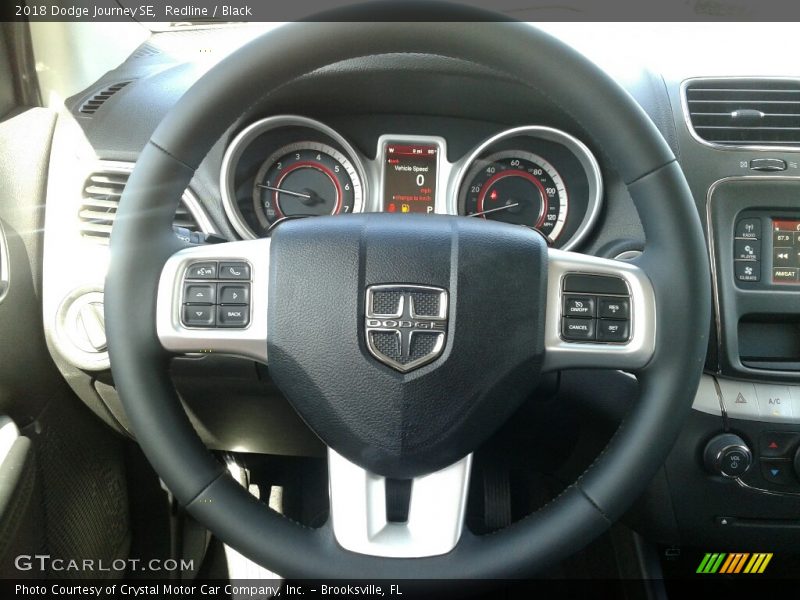 Redline / Black 2018 Dodge Journey SE
