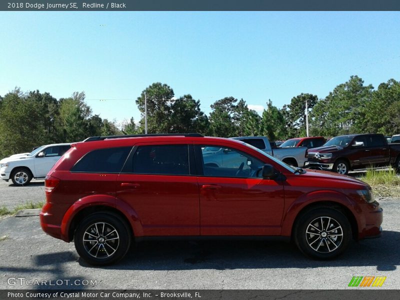 Redline / Black 2018 Dodge Journey SE