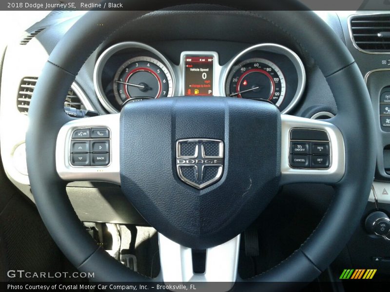 Redline / Black 2018 Dodge Journey SE