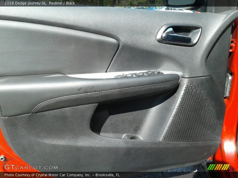 Redline / Black 2018 Dodge Journey SE