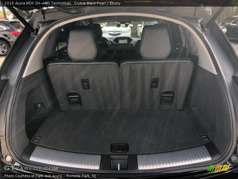 Crystal Black Pearl / Ebony 2016 Acura MDX SH-AWD Technology