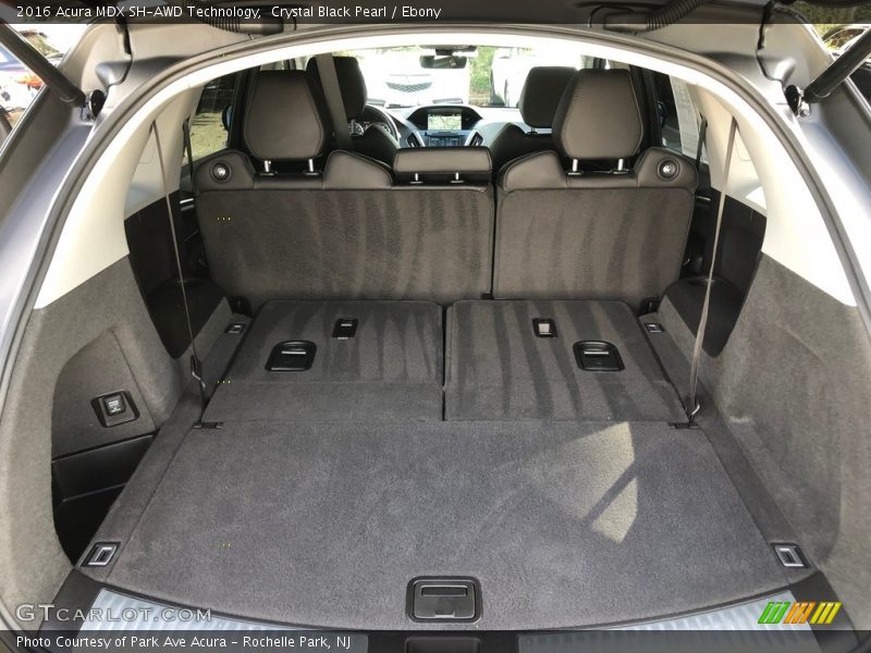 Crystal Black Pearl / Ebony 2016 Acura MDX SH-AWD Technology