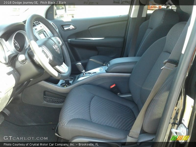 Pitch Black / Black 2018 Dodge Journey SE
