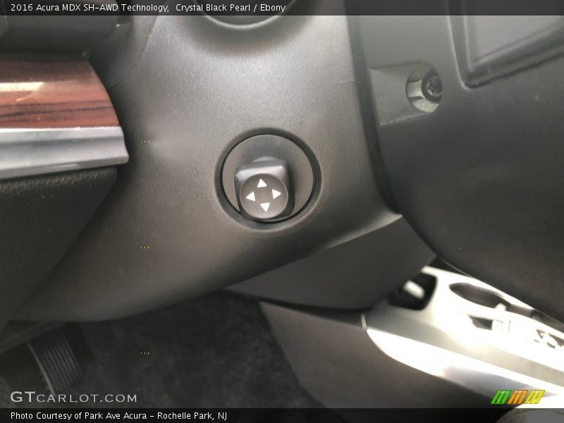 Crystal Black Pearl / Ebony 2016 Acura MDX SH-AWD Technology