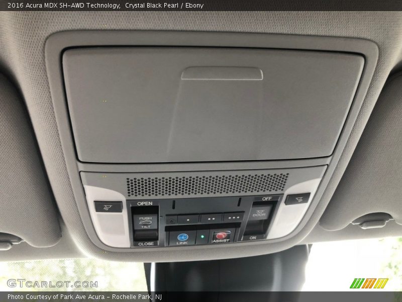 Crystal Black Pearl / Ebony 2016 Acura MDX SH-AWD Technology