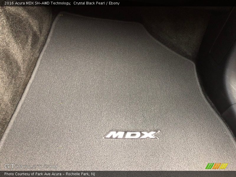 Crystal Black Pearl / Ebony 2016 Acura MDX SH-AWD Technology