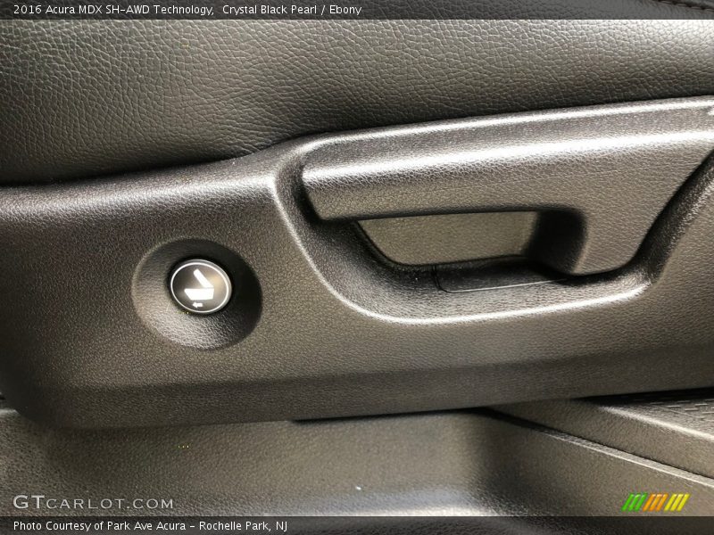 Crystal Black Pearl / Ebony 2016 Acura MDX SH-AWD Technology