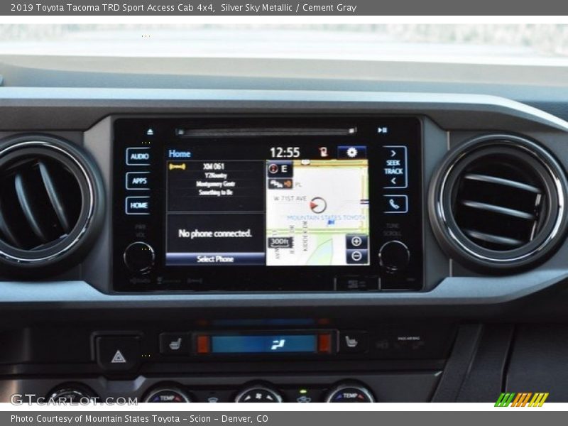 Navigation of 2019 Tacoma TRD Sport Access Cab 4x4