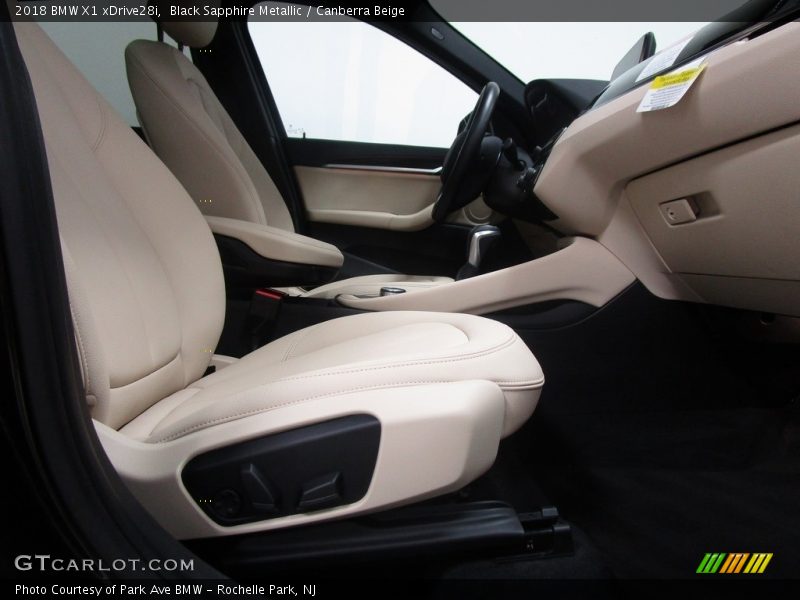 Black Sapphire Metallic / Canberra Beige 2018 BMW X1 xDrive28i
