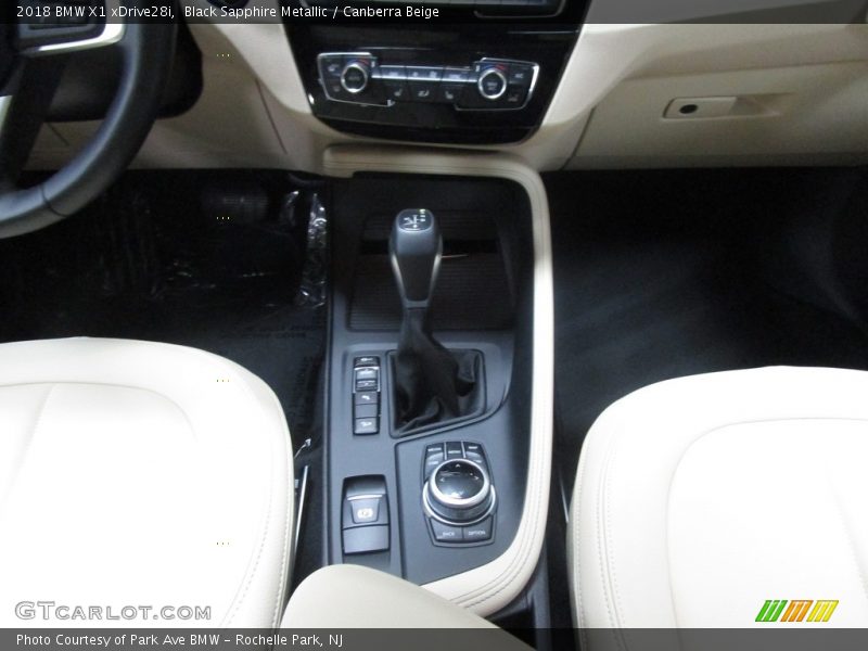Black Sapphire Metallic / Canberra Beige 2018 BMW X1 xDrive28i