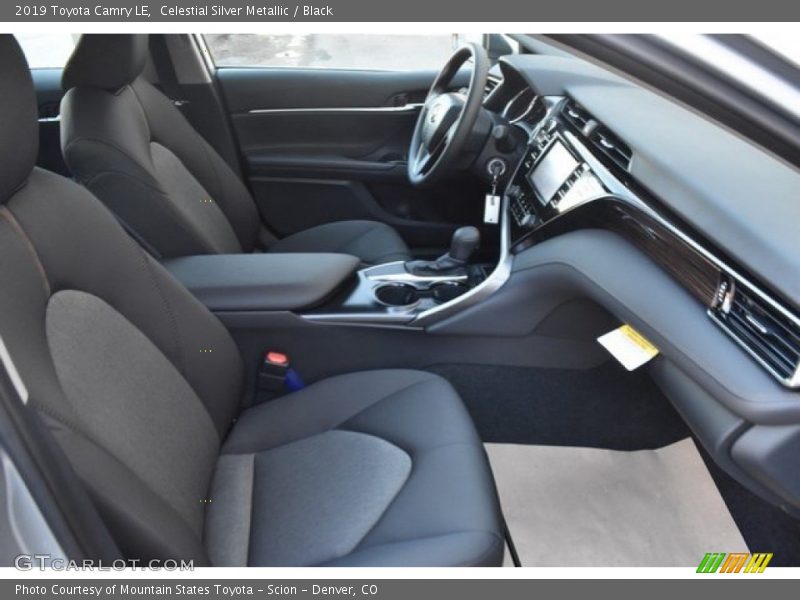 Celestial Silver Metallic / Black 2019 Toyota Camry LE