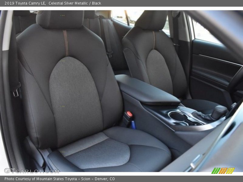 Celestial Silver Metallic / Black 2019 Toyota Camry LE