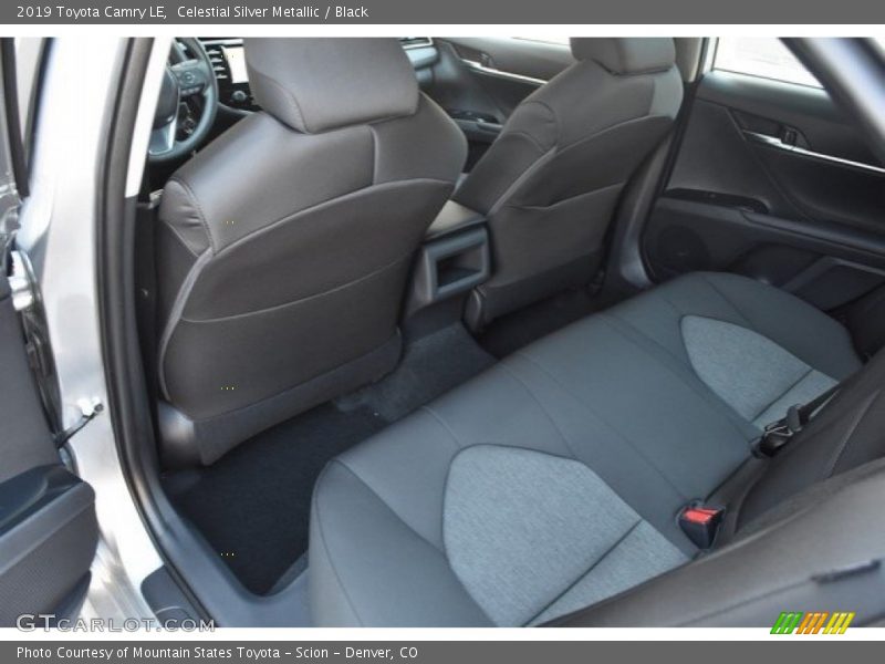 Celestial Silver Metallic / Black 2019 Toyota Camry LE