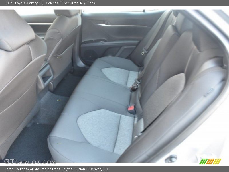 Celestial Silver Metallic / Black 2019 Toyota Camry LE