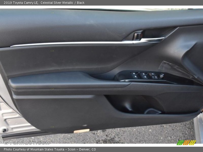 Celestial Silver Metallic / Black 2019 Toyota Camry LE