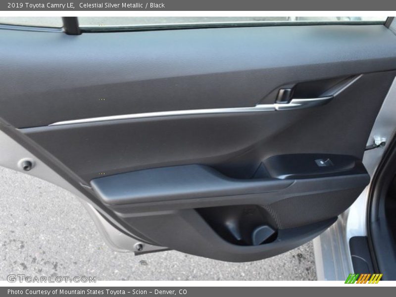 Celestial Silver Metallic / Black 2019 Toyota Camry LE