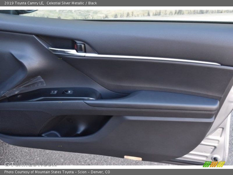 Celestial Silver Metallic / Black 2019 Toyota Camry LE