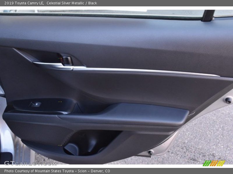 Celestial Silver Metallic / Black 2019 Toyota Camry LE