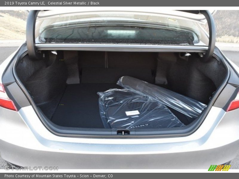 Celestial Silver Metallic / Black 2019 Toyota Camry LE