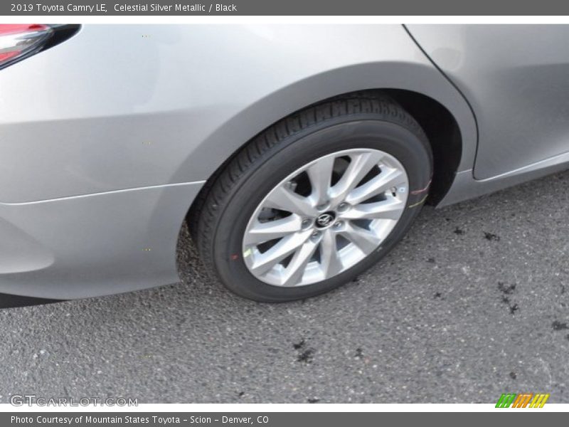 Celestial Silver Metallic / Black 2019 Toyota Camry LE