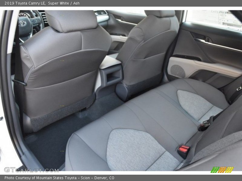 Super White / Ash 2019 Toyota Camry LE