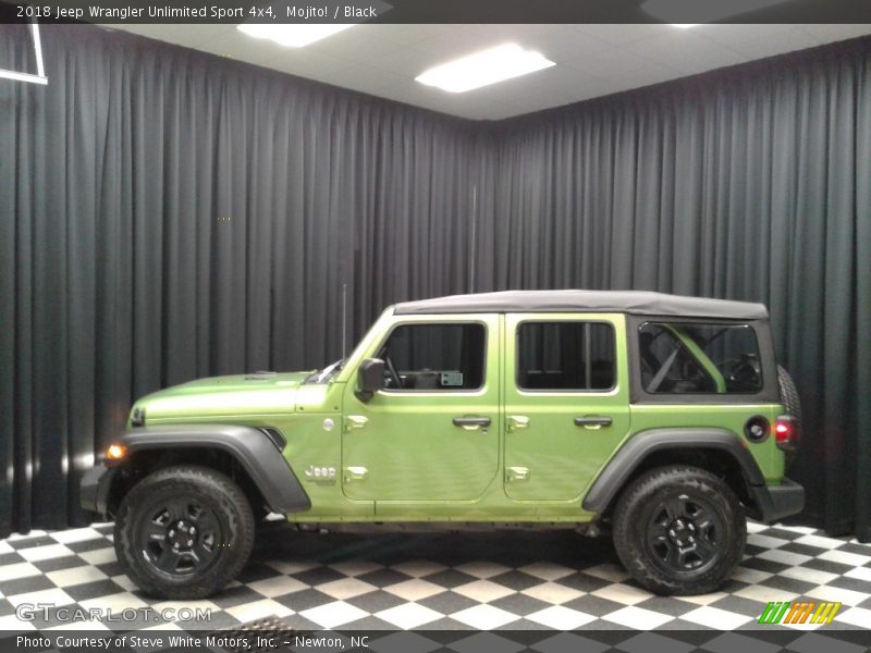 Mojito! / Black 2018 Jeep Wrangler Unlimited Sport 4x4