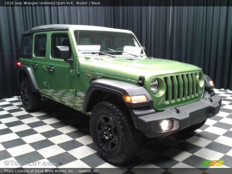 Mojito! / Black 2018 Jeep Wrangler Unlimited Sport 4x4