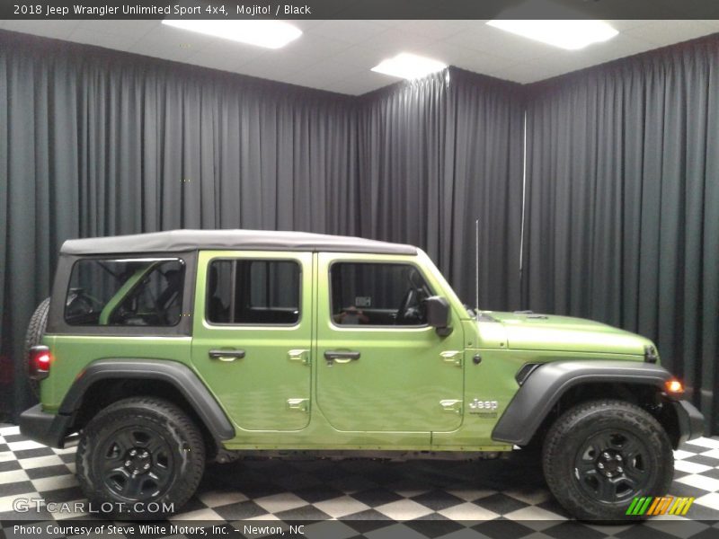 Mojito! / Black 2018 Jeep Wrangler Unlimited Sport 4x4