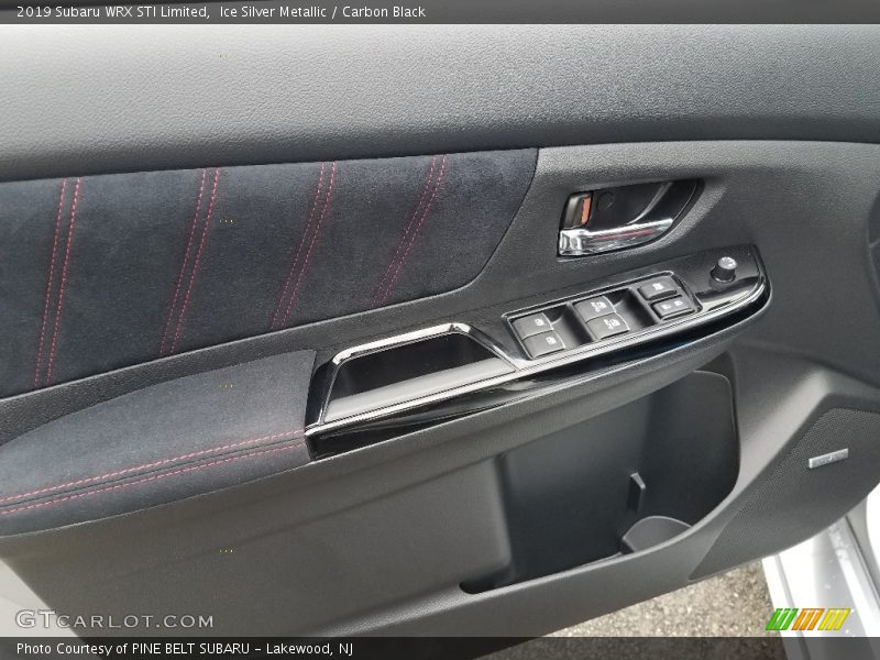 Ice Silver Metallic / Carbon Black 2019 Subaru WRX STI Limited