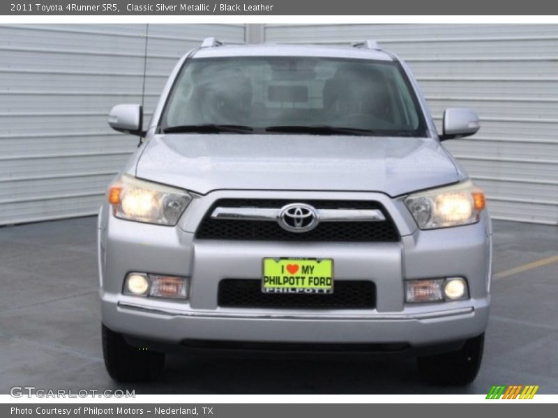 Classic Silver Metallic / Black Leather 2011 Toyota 4Runner SR5