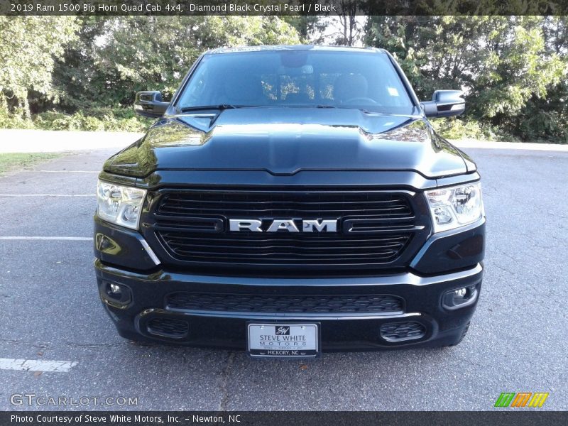 Diamond Black Crystal Pearl / Black 2019 Ram 1500 Big Horn Quad Cab 4x4