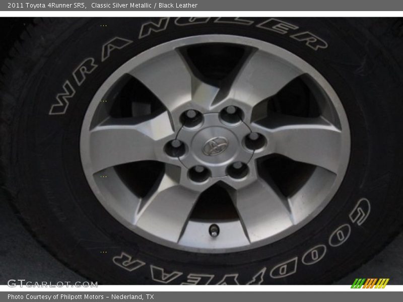 Classic Silver Metallic / Black Leather 2011 Toyota 4Runner SR5