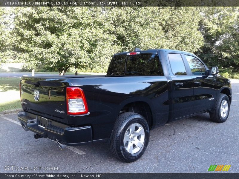 Diamond Black Crystal Pearl / Black 2019 Ram 1500 Big Horn Quad Cab 4x4