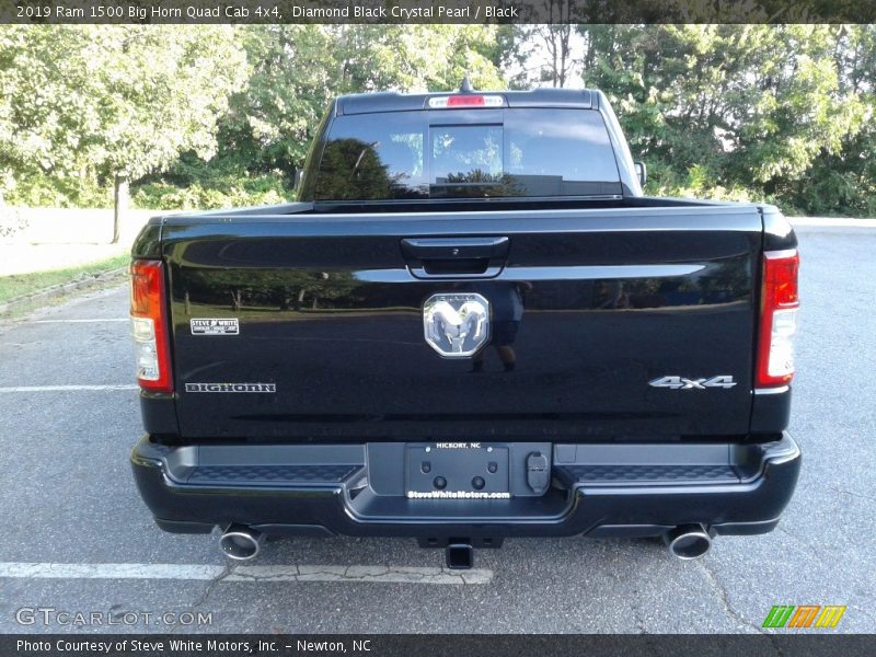 Diamond Black Crystal Pearl / Black 2019 Ram 1500 Big Horn Quad Cab 4x4