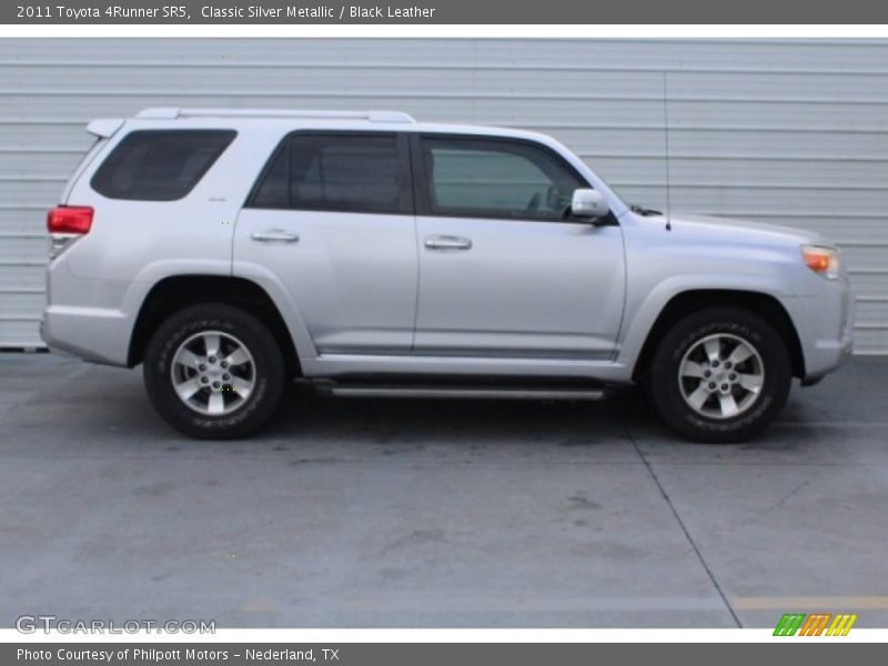 Classic Silver Metallic / Black Leather 2011 Toyota 4Runner SR5