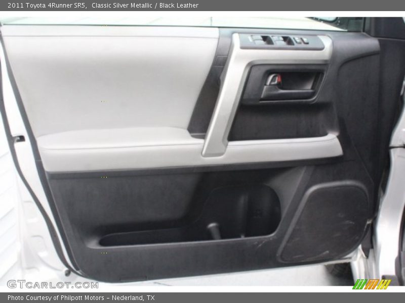 Classic Silver Metallic / Black Leather 2011 Toyota 4Runner SR5