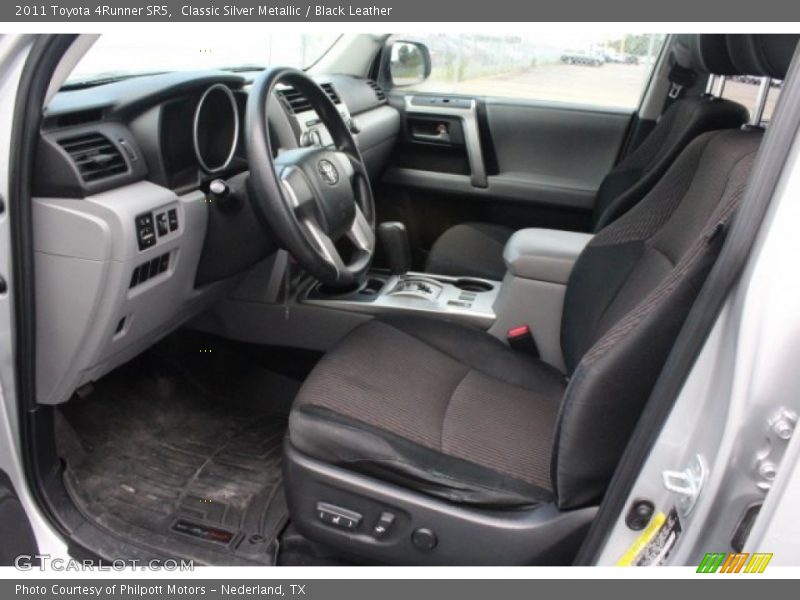 Classic Silver Metallic / Black Leather 2011 Toyota 4Runner SR5