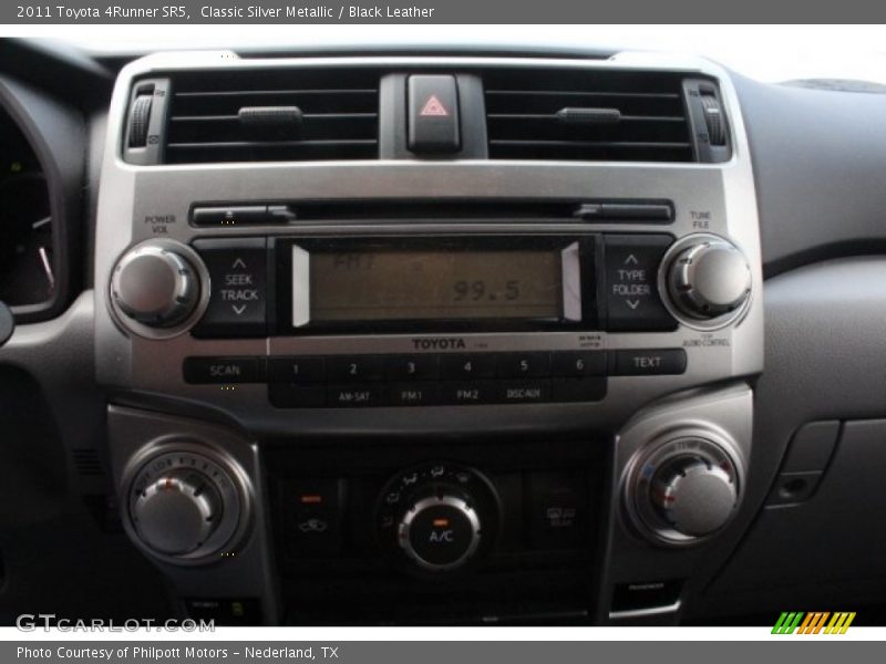 Classic Silver Metallic / Black Leather 2011 Toyota 4Runner SR5