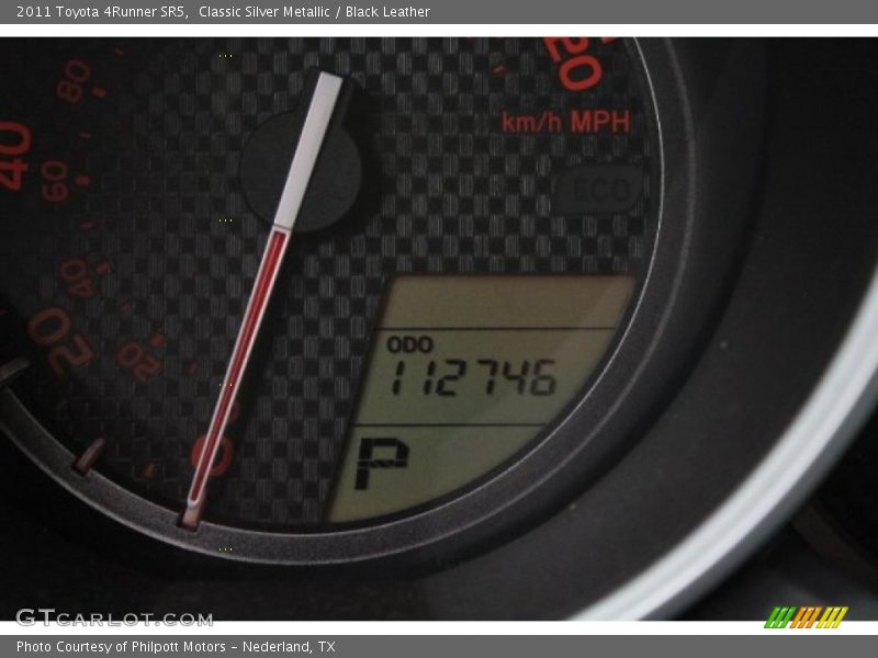 Classic Silver Metallic / Black Leather 2011 Toyota 4Runner SR5