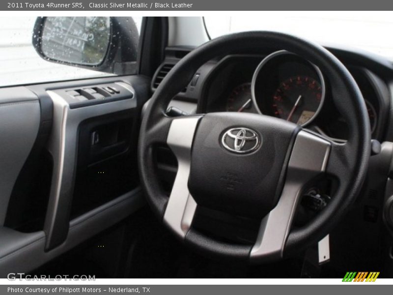 Classic Silver Metallic / Black Leather 2011 Toyota 4Runner SR5