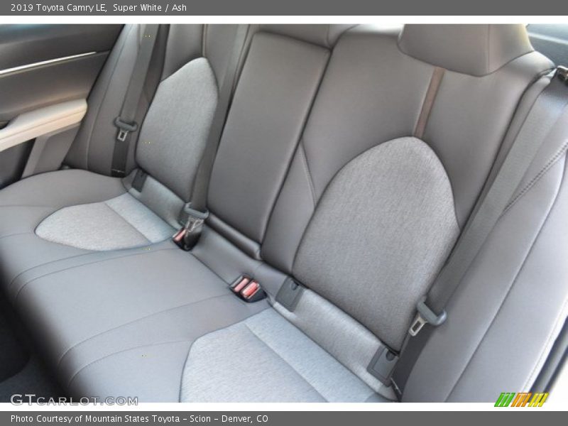 Super White / Ash 2019 Toyota Camry LE