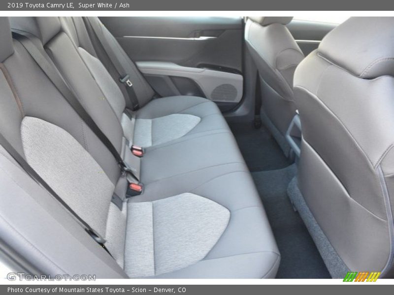Super White / Ash 2019 Toyota Camry LE